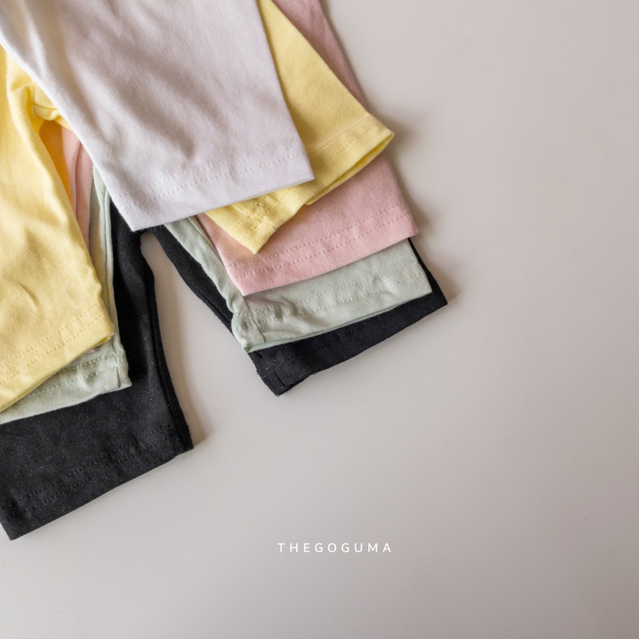 031912素面六分內搭褲(五色)