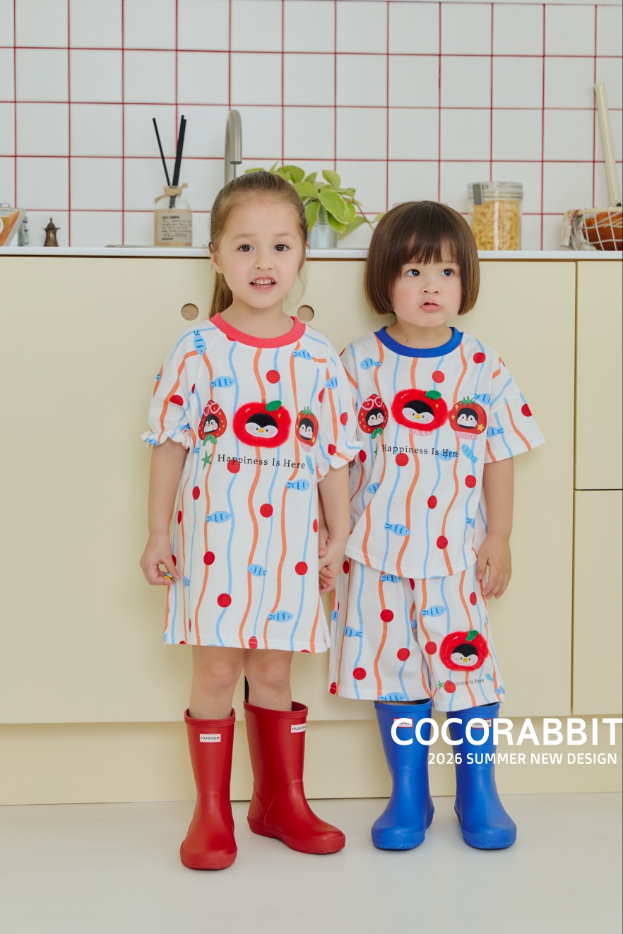 041356蘋果企鵝連身裙