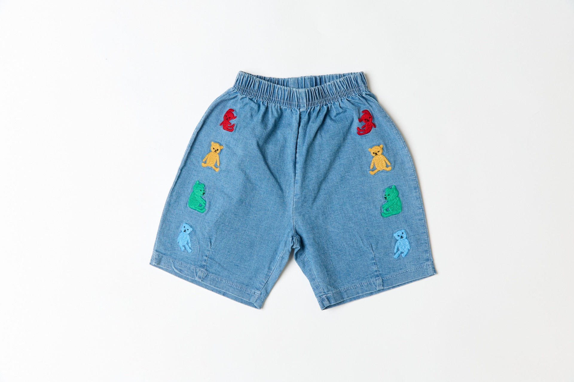 040808動物汽車牛仔短褲(兩色)