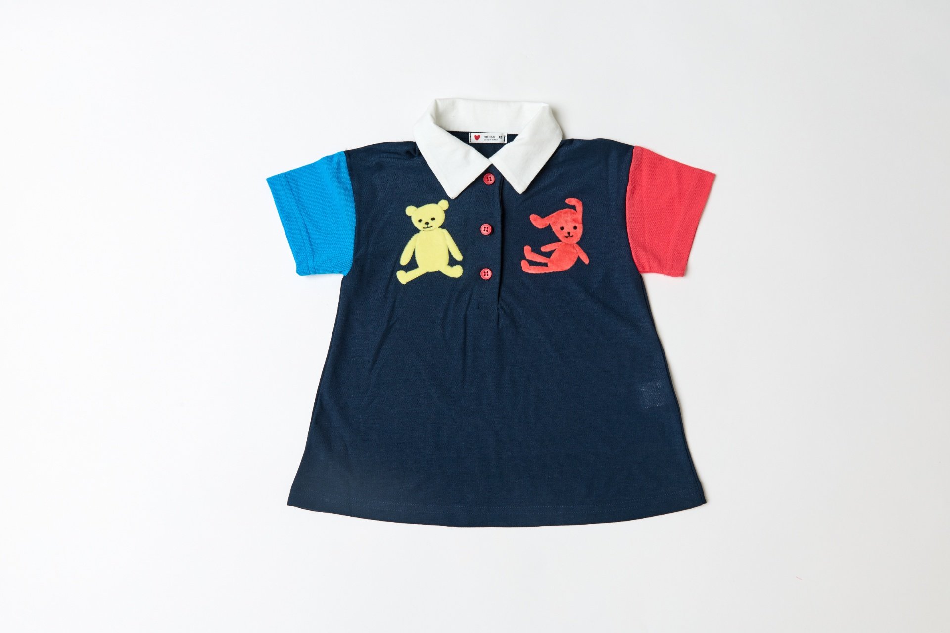 040817翻領動物連身裙