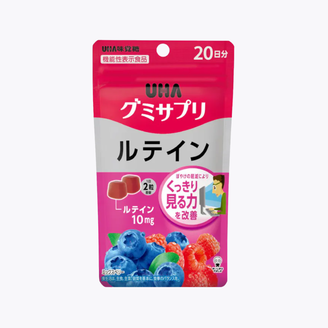 UHA味覺糖葉黃素軟糖(20日)