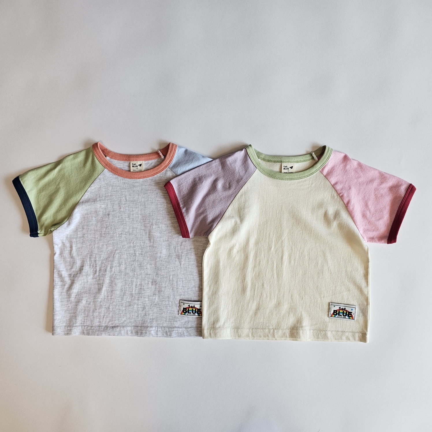 031707拚色上衣(兩色)