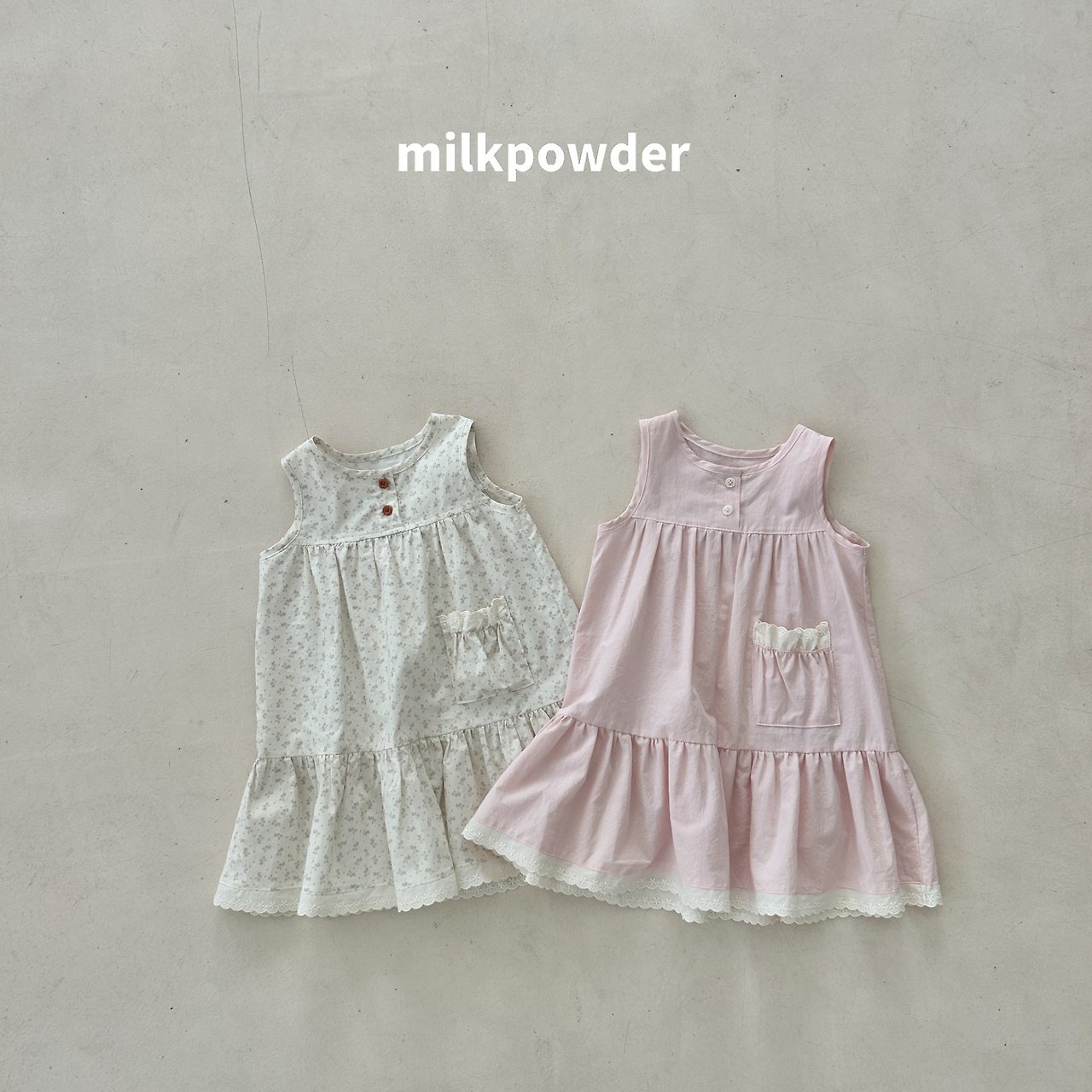 040911鄉村背心連身裙(兩色)