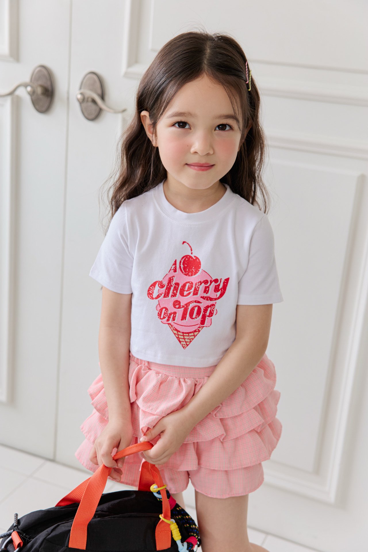 041022格子蛋糕褲裙(兩色)