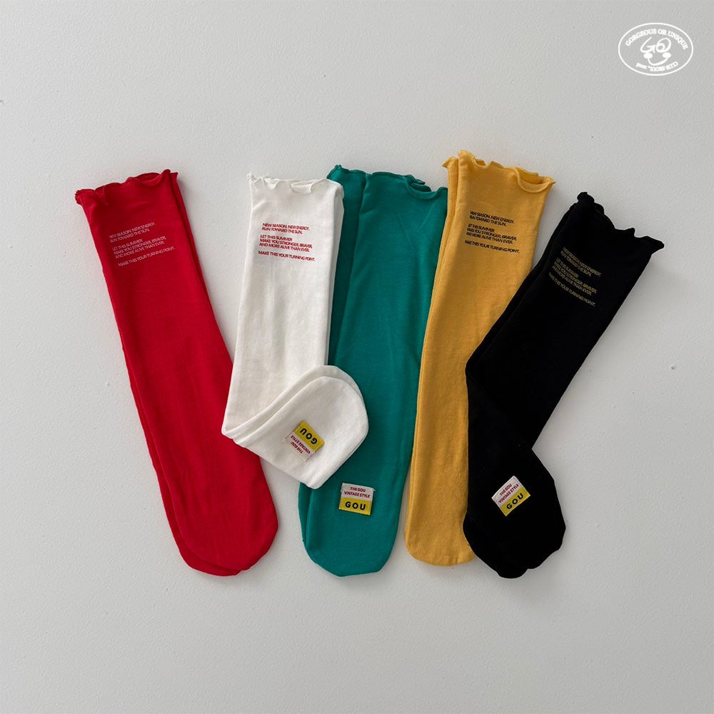 041659親子英文襪(五色) 041659親子英文襪(五色)