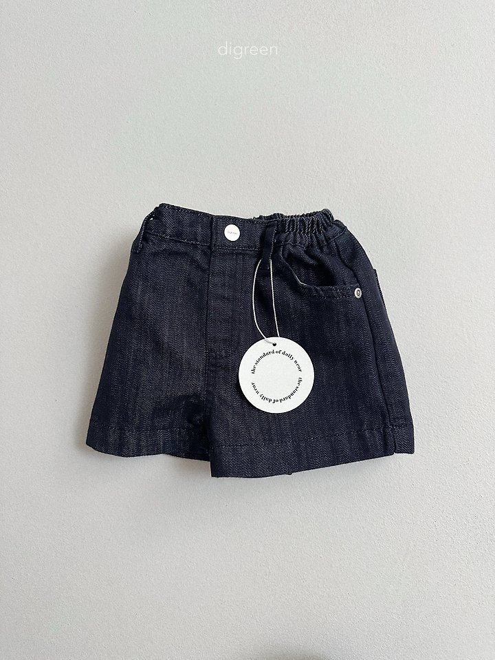 042537黑藍牛仔短褲