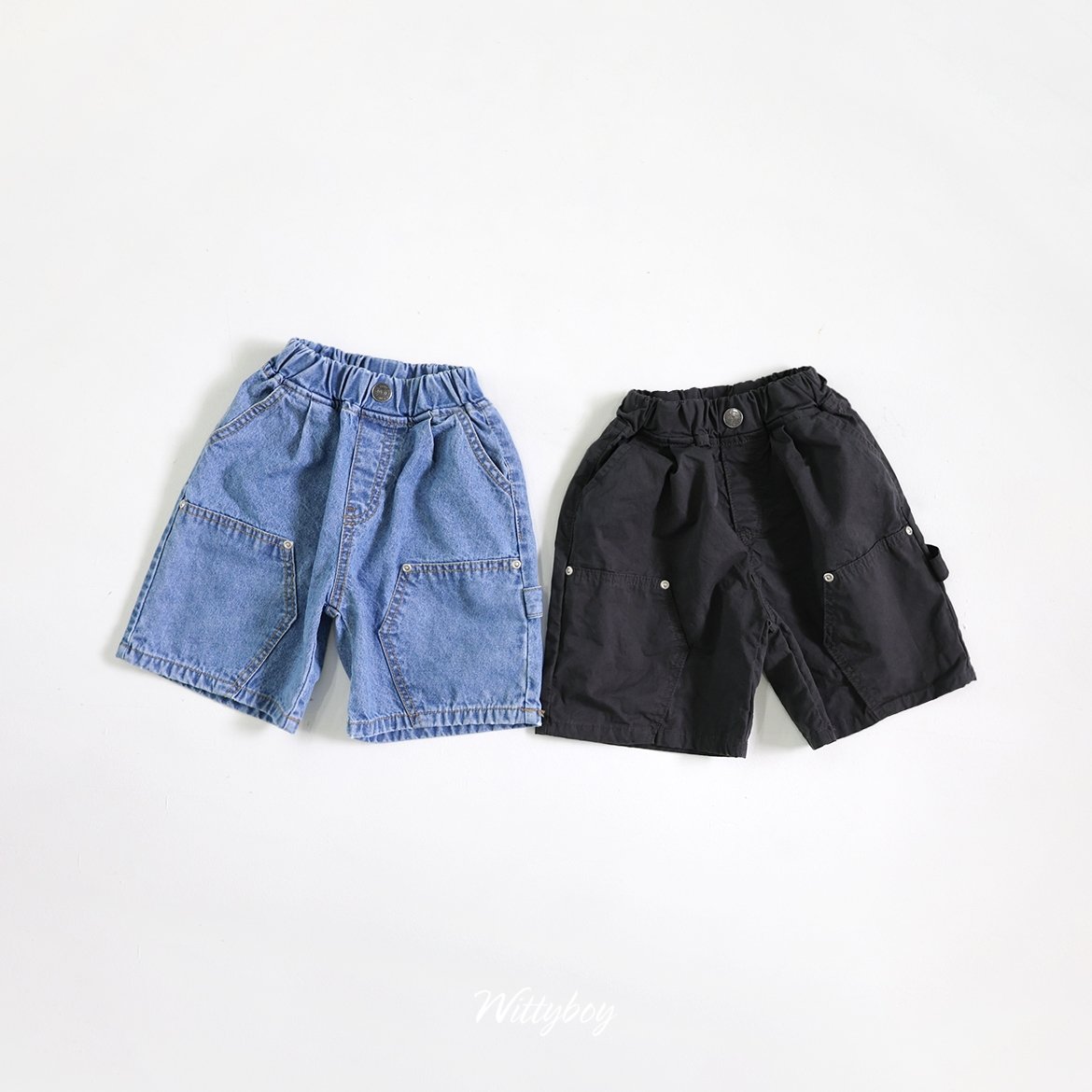 050929造型牛仔短褲(兩色)