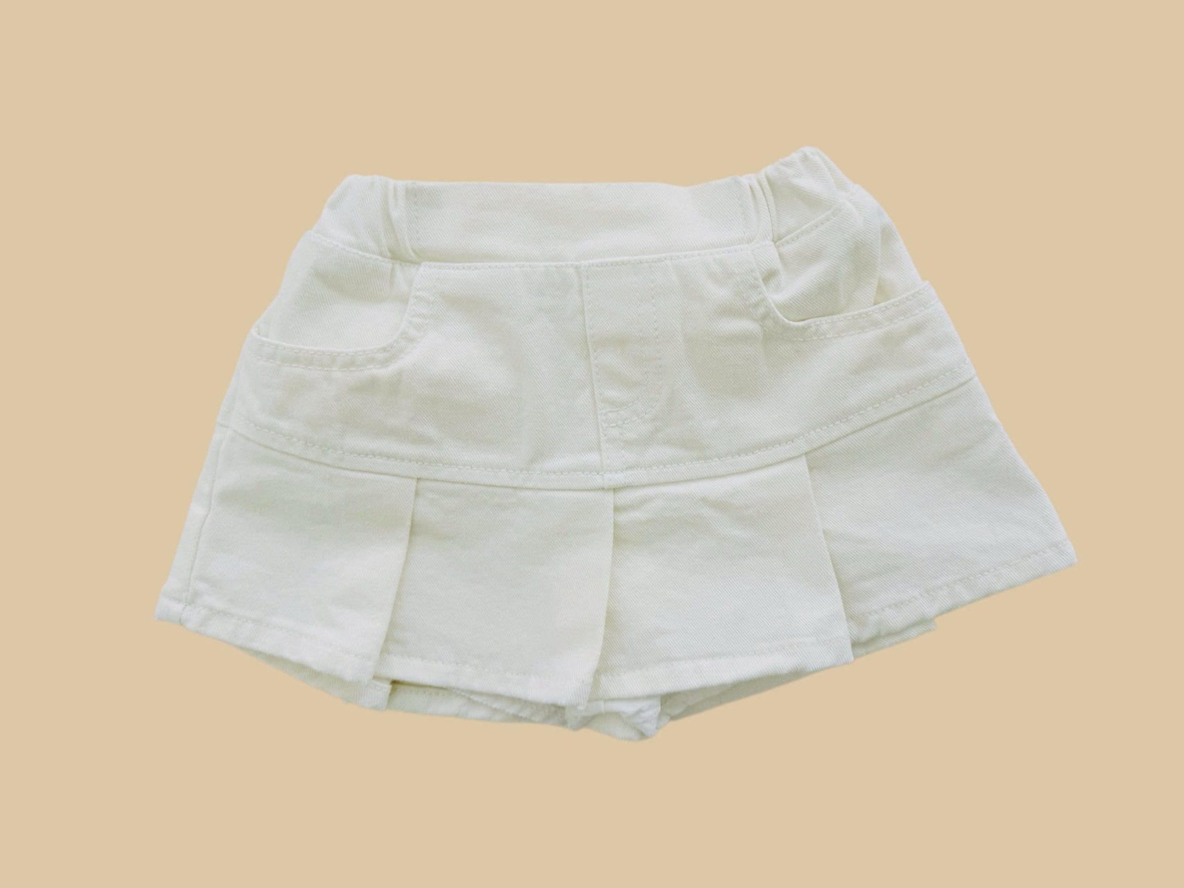 041013牛仔褲裙(兩色)