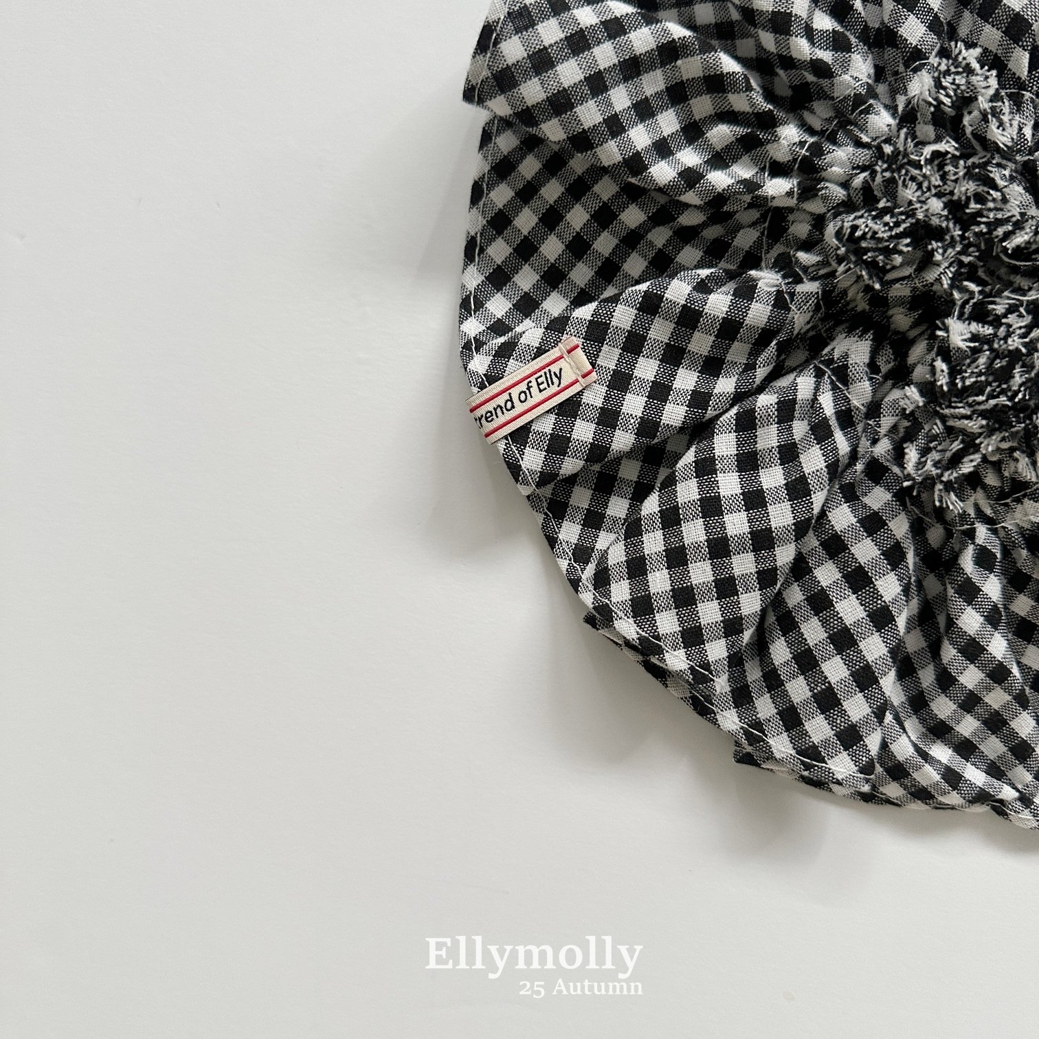 040711格子雕花髮圈(兩色)