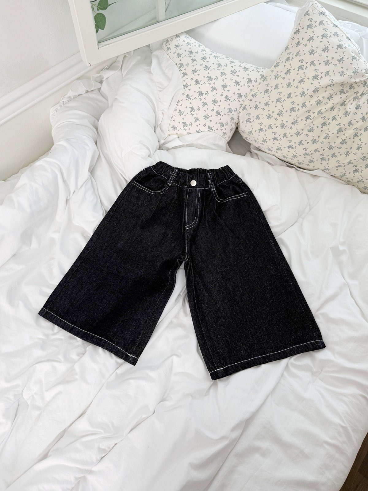 032428深藍牛仔短褲