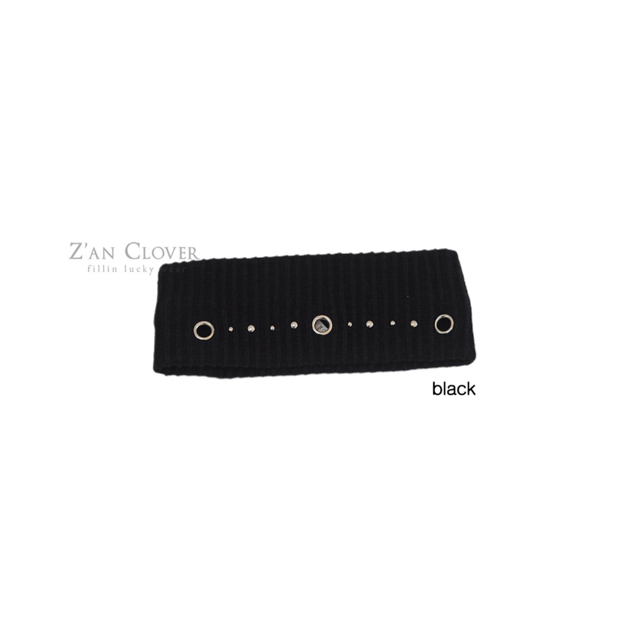 032533鉚釘髮帶(四色)