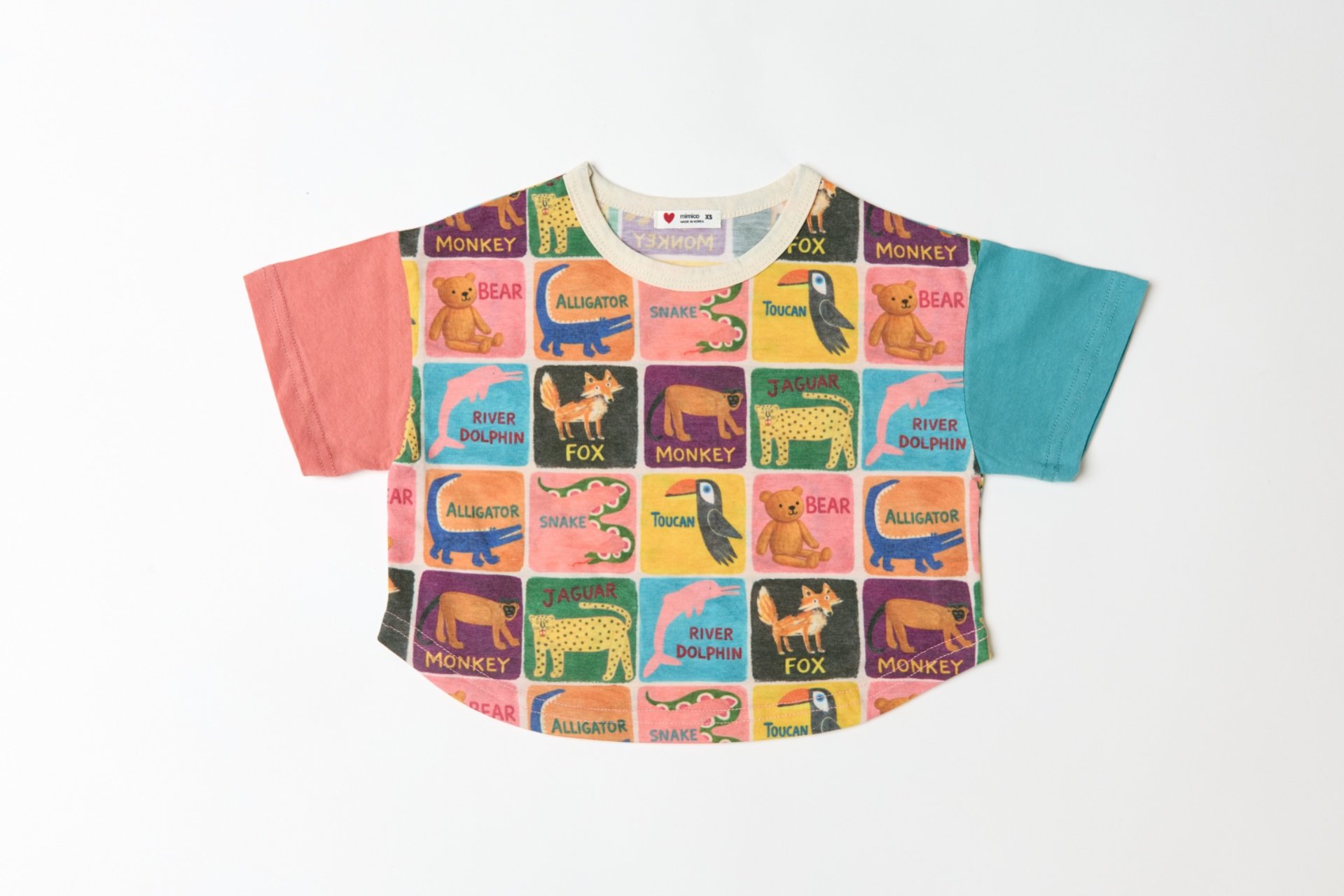 040803繽紛動物上衣