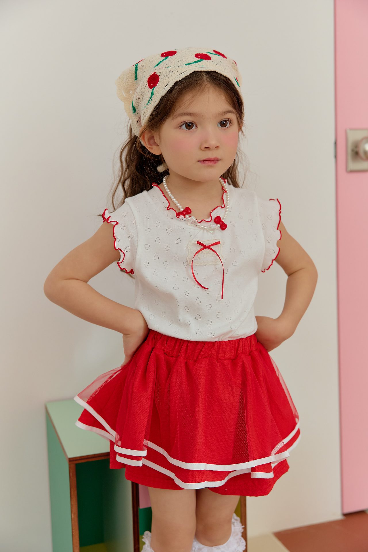 041411捲邊背心(兩色)