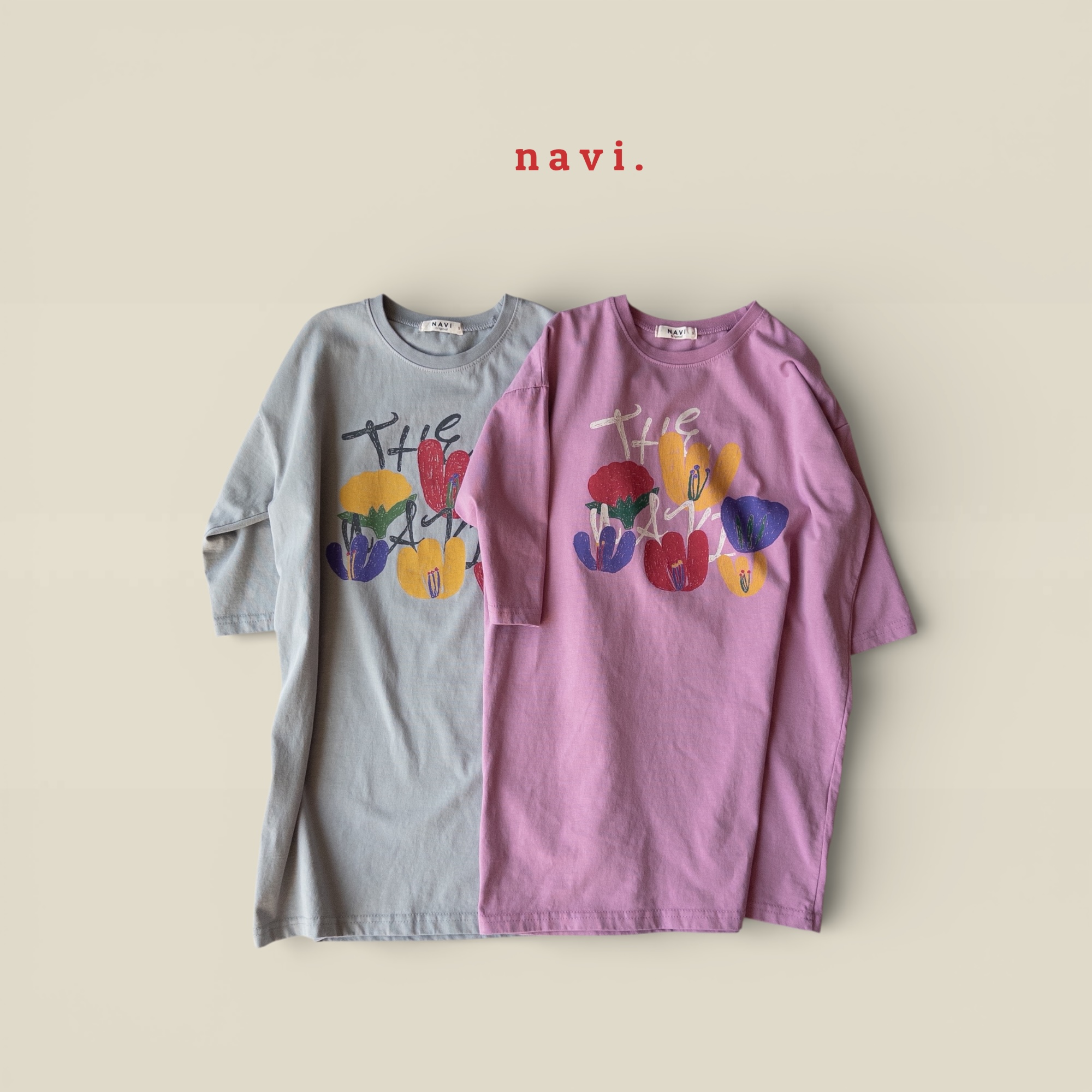 30024花連身裙(兩色)