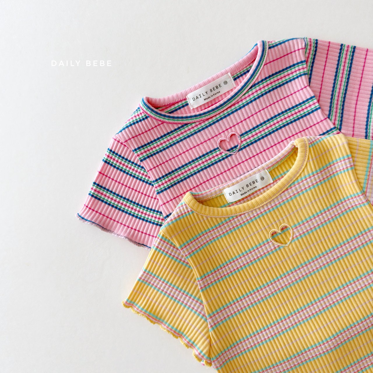 042511條紋愛心上衣(兩色)