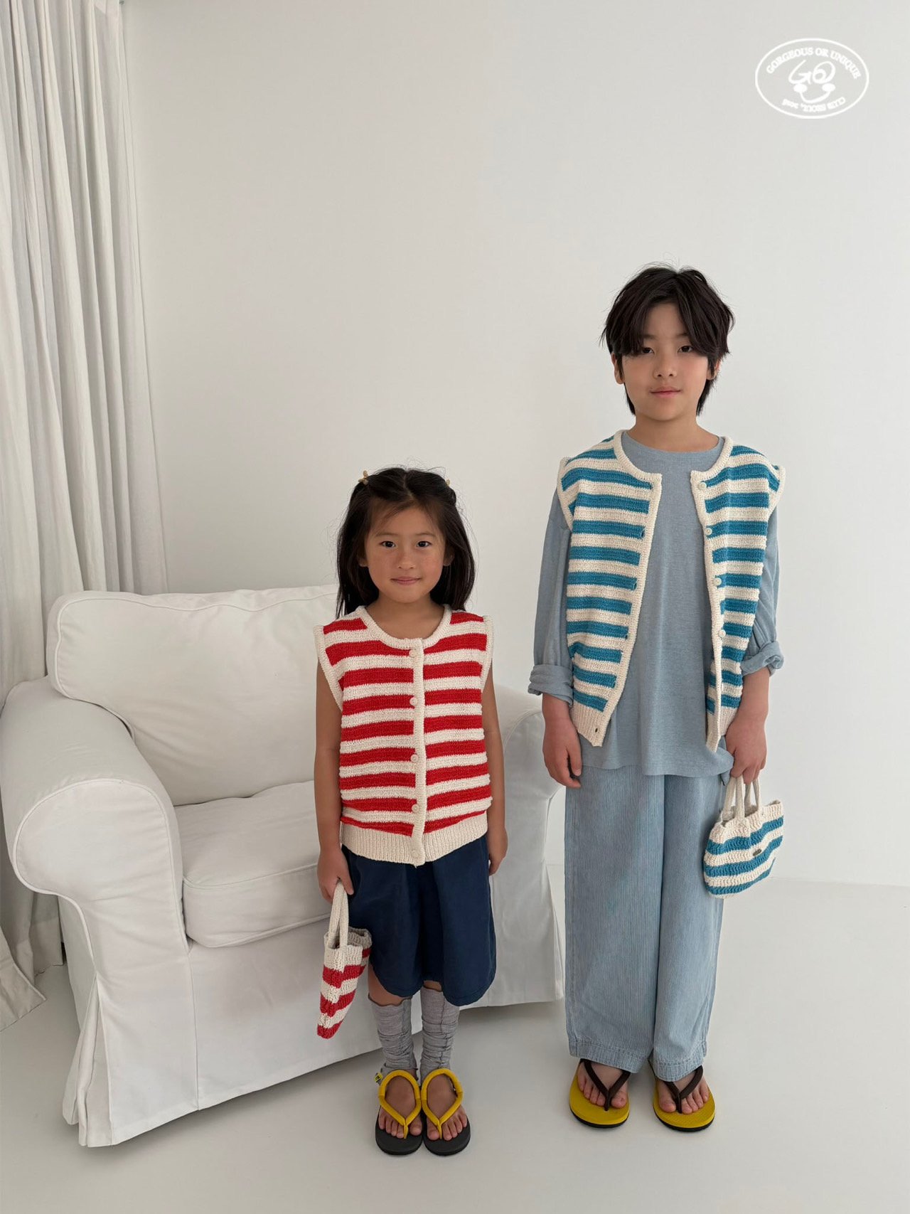 041647親子條紋背心(兩色)