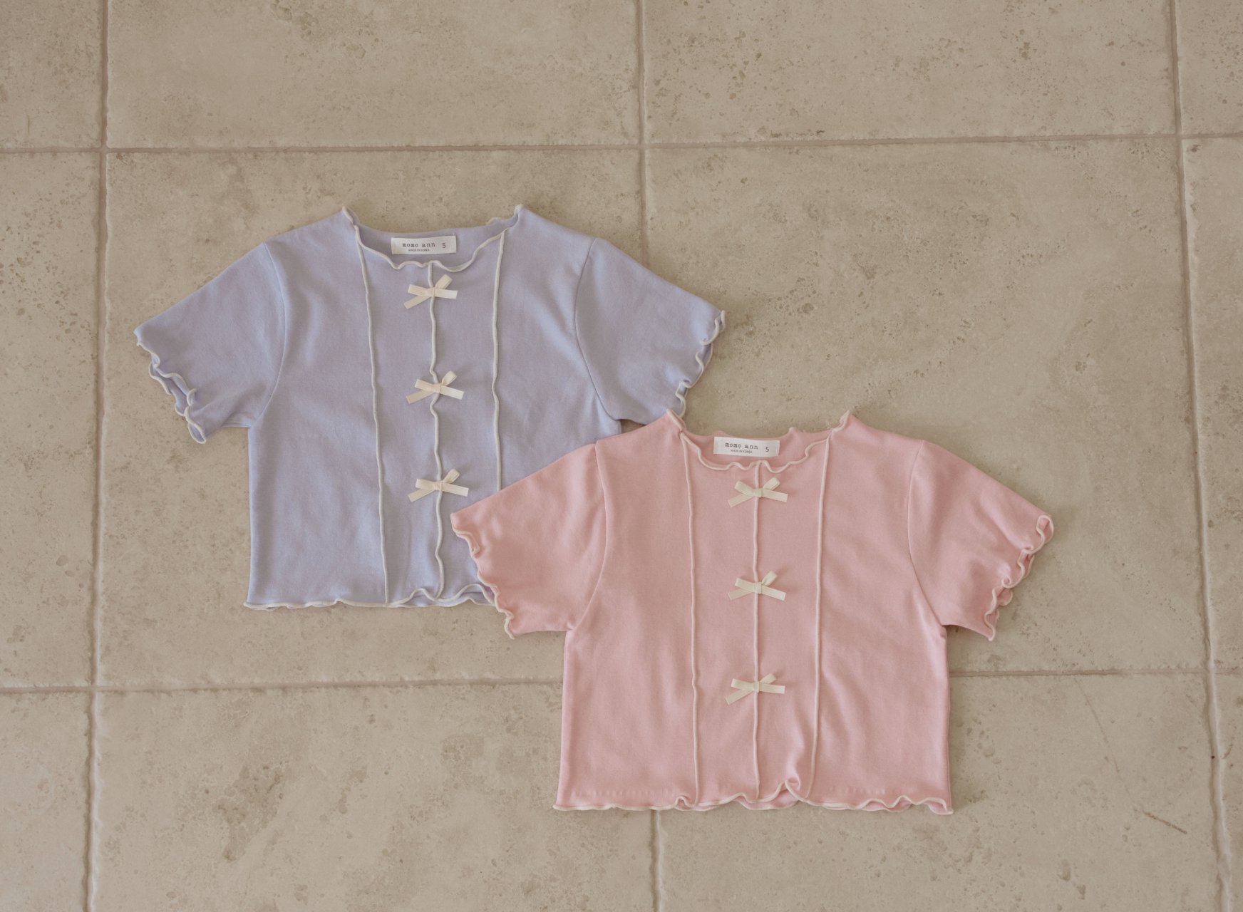 032712蝴蝶結上衣(兩色)