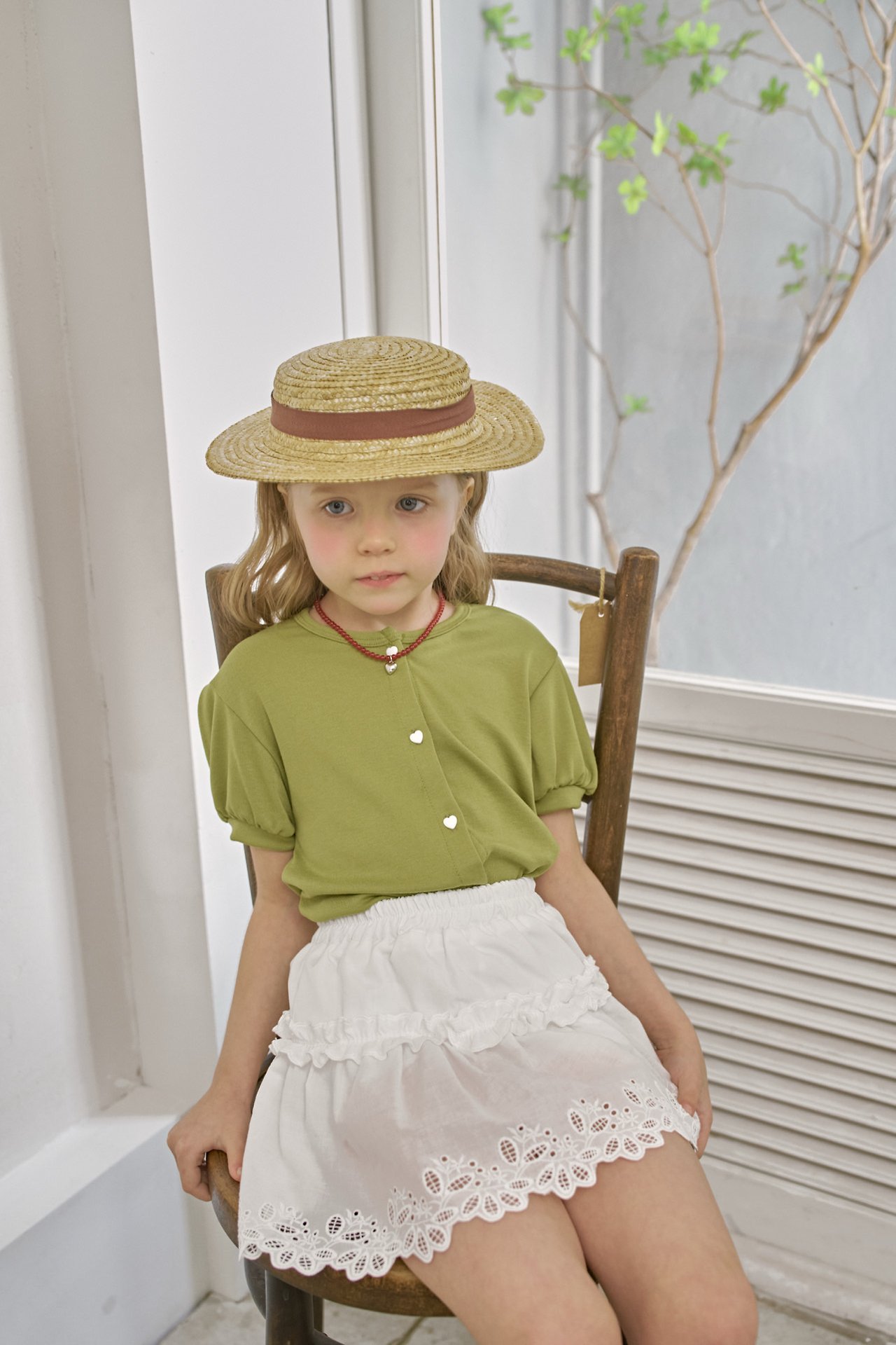 042207白色雕花裙