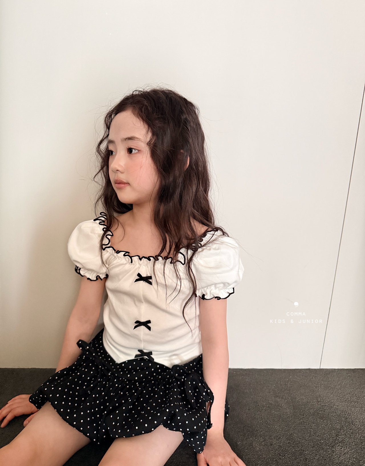 042153蝴蝶結上衣(兩色)