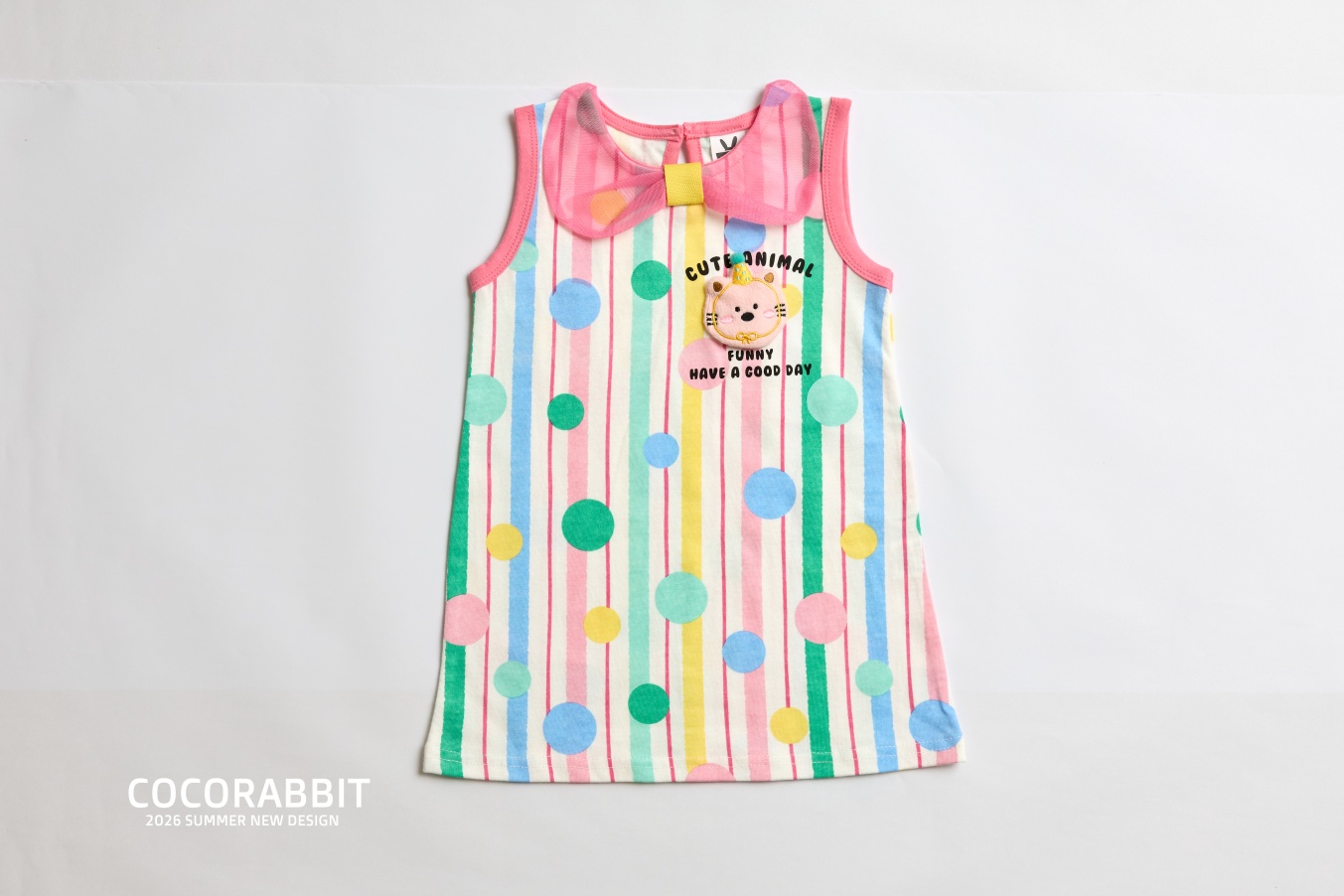 041347直紋造型背心裙