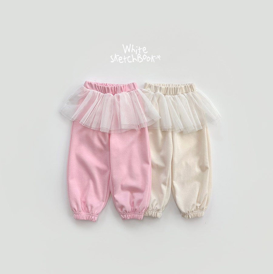 42927紗裙束口褲(兩色)