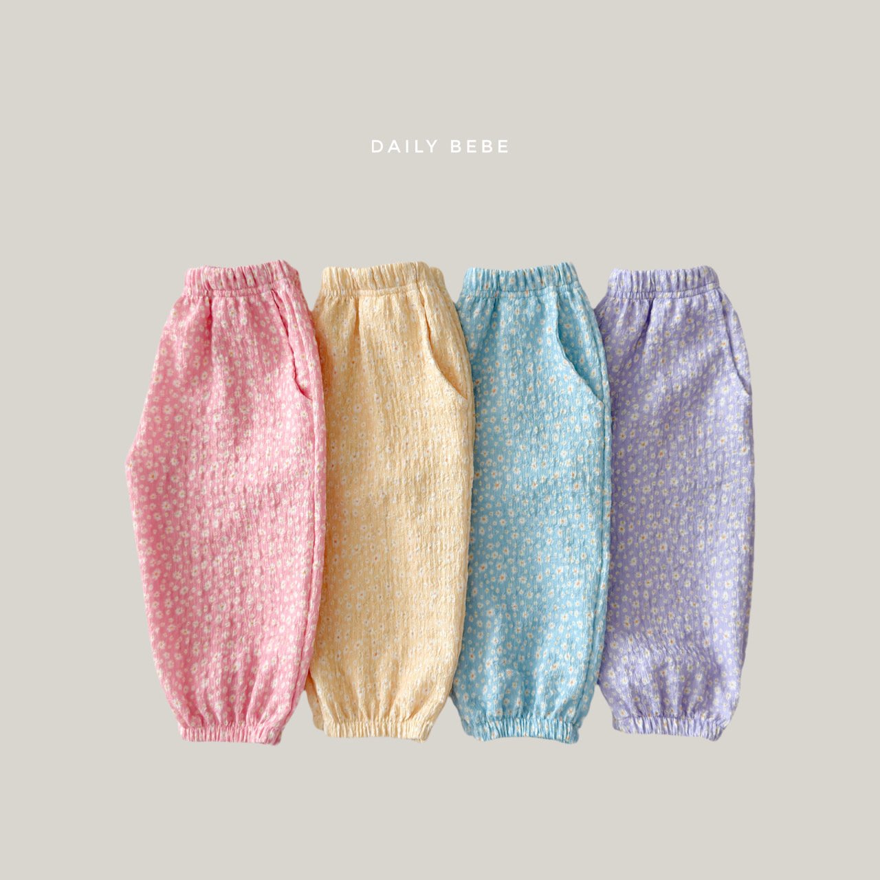 042536花束口褲(四色)