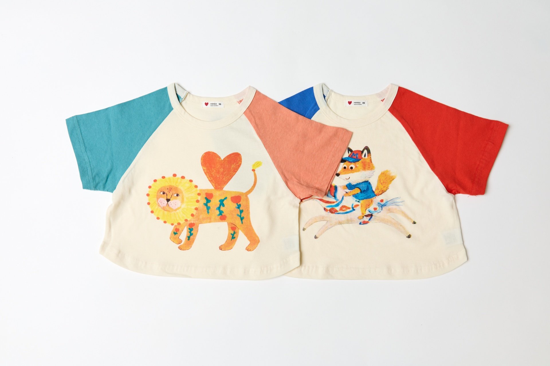 040805狐狸獅子上衣(兩色)