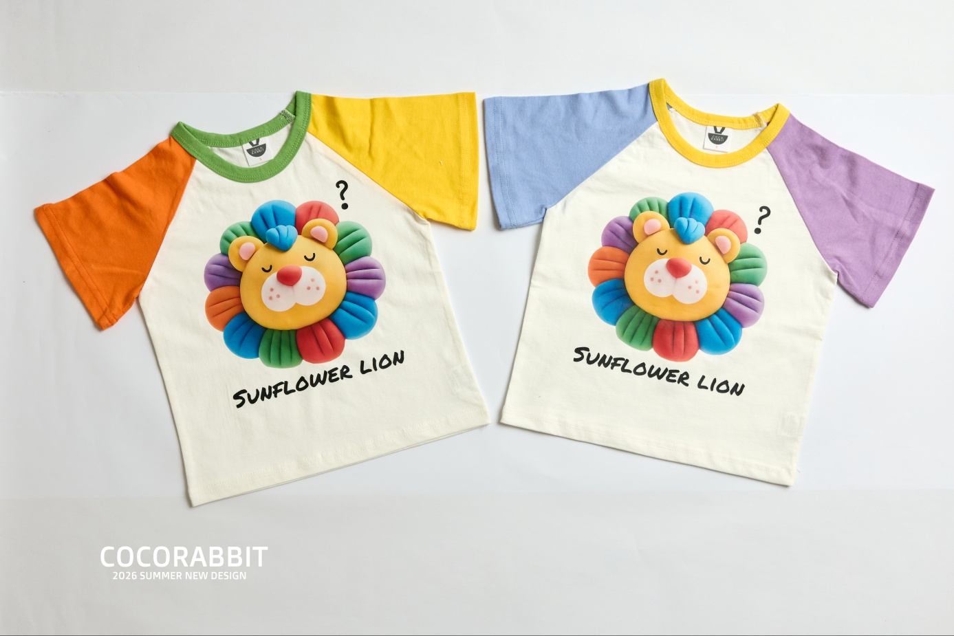 041337睡覺獅子上衣(兩色)