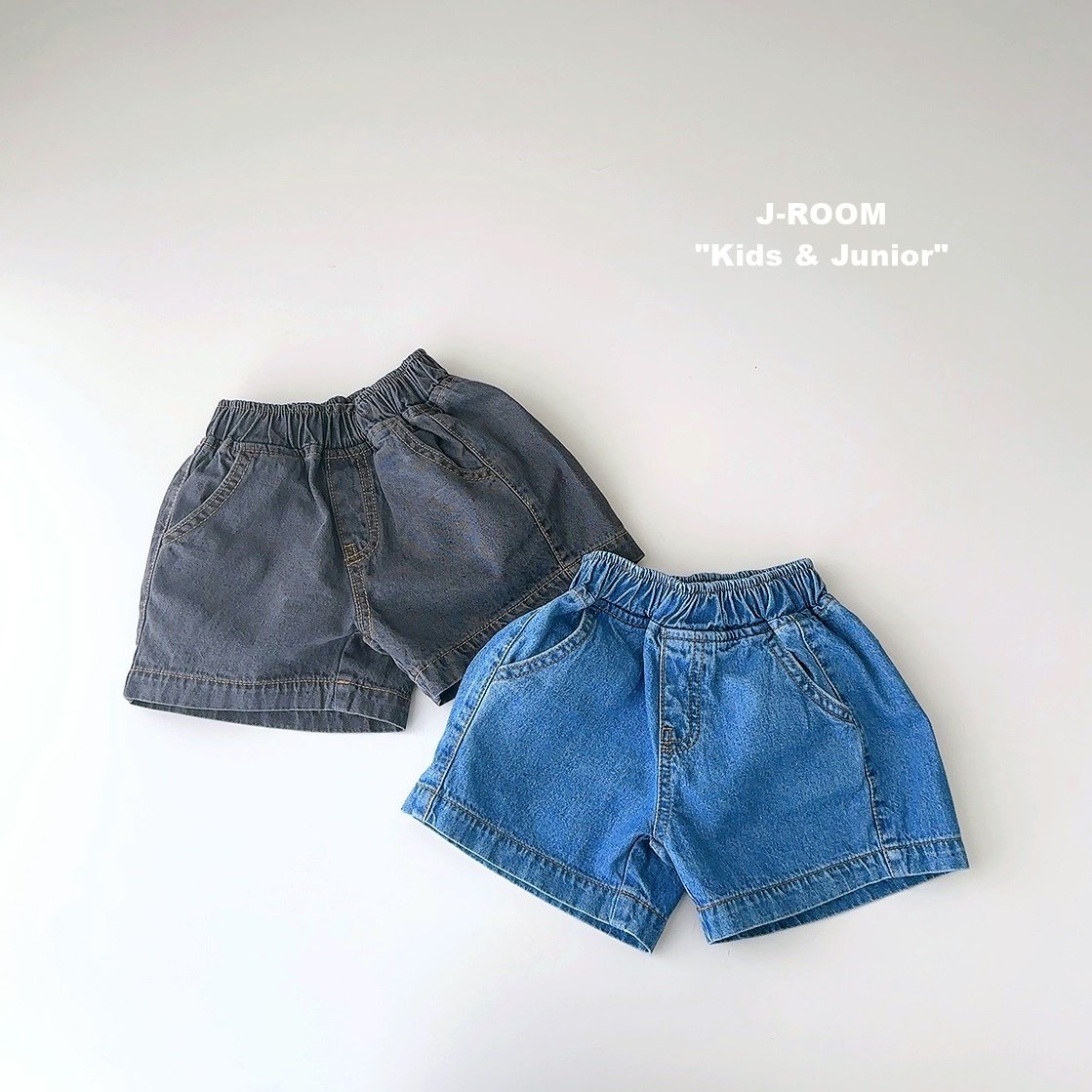 050832牛仔短褲(兩色)