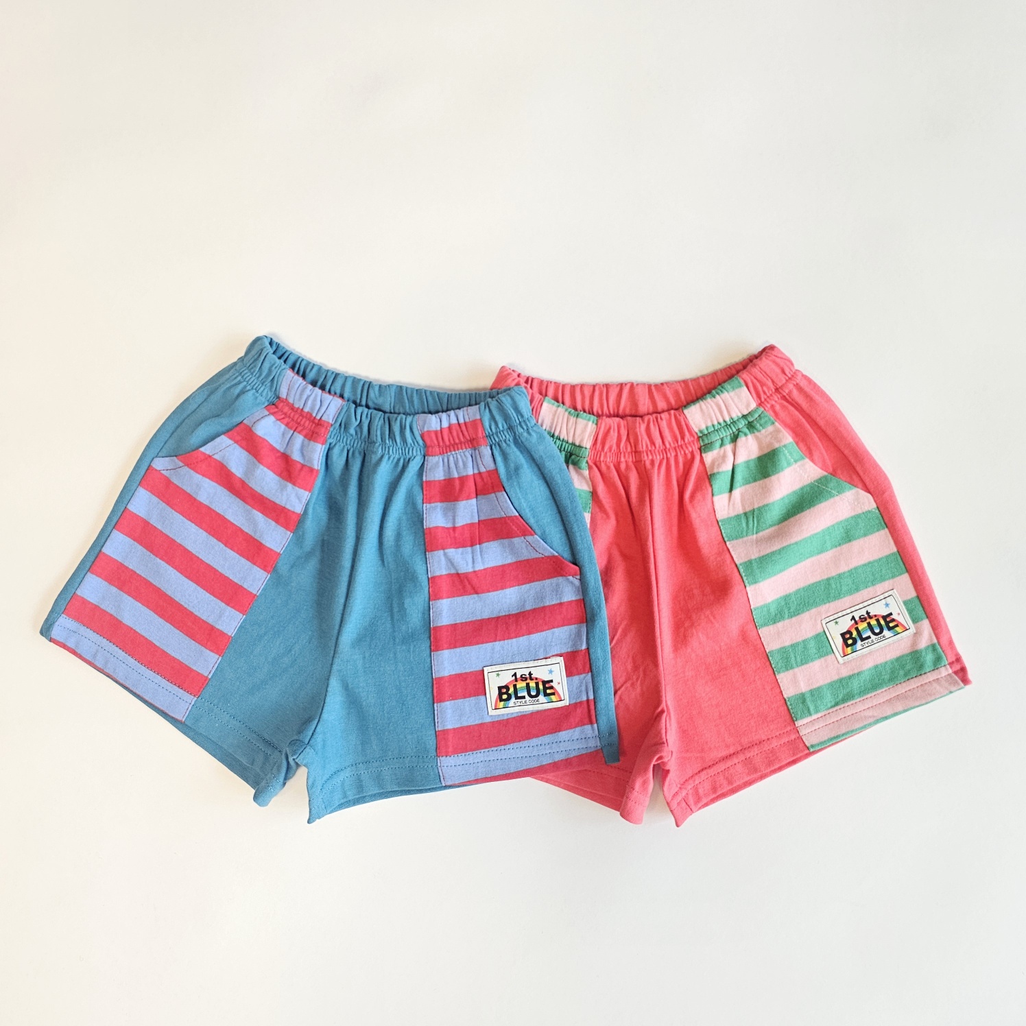 031727條紋短褲(兩色)