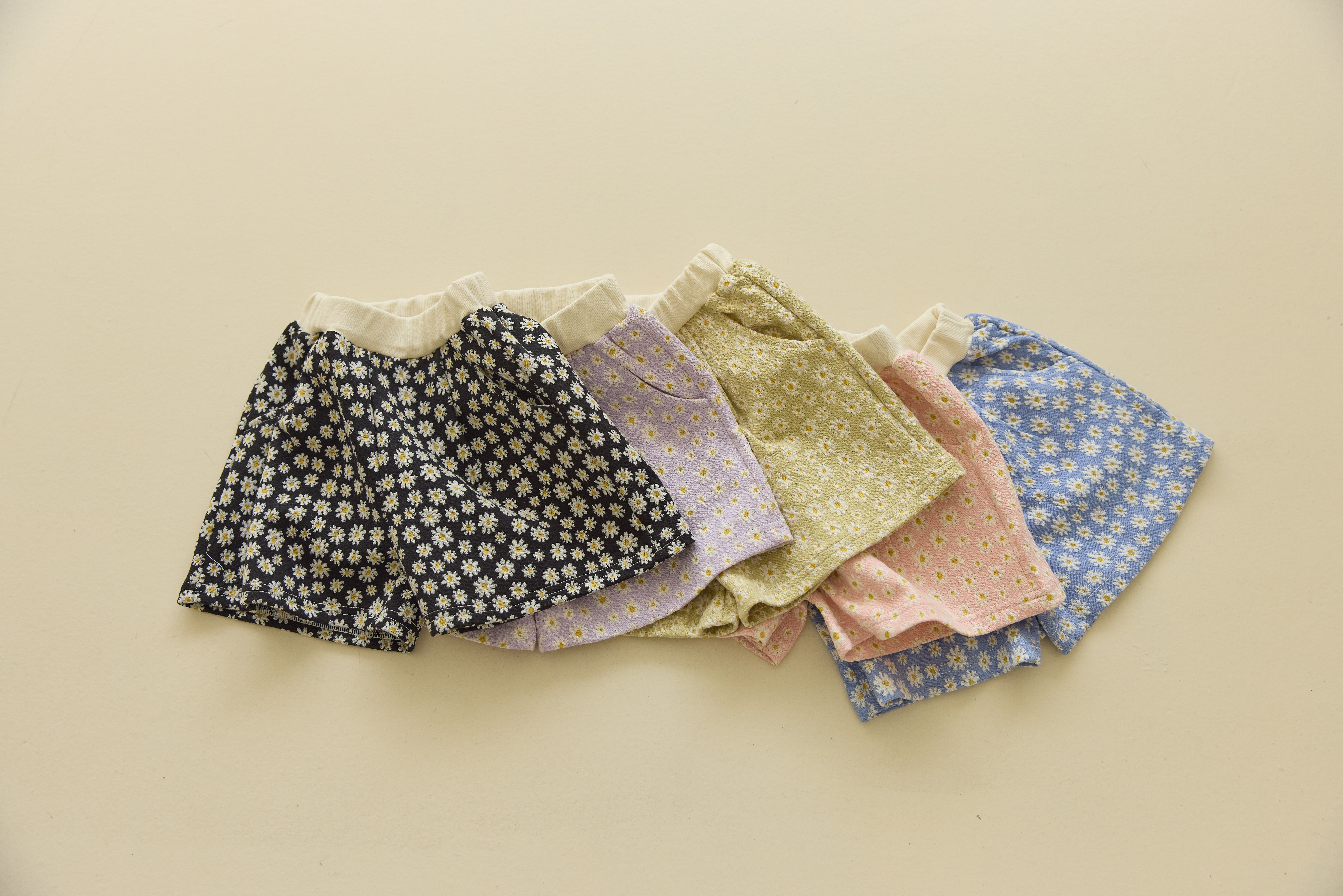 042337親子花短褲(五色)