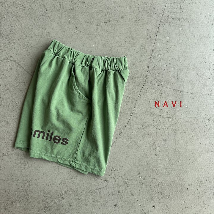 041554英文短褲(兩色)