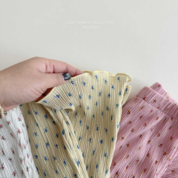 040122花褲(三色)