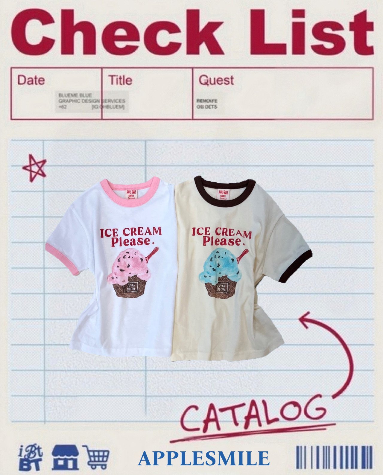 041102冰淇淋上衣(兩色)