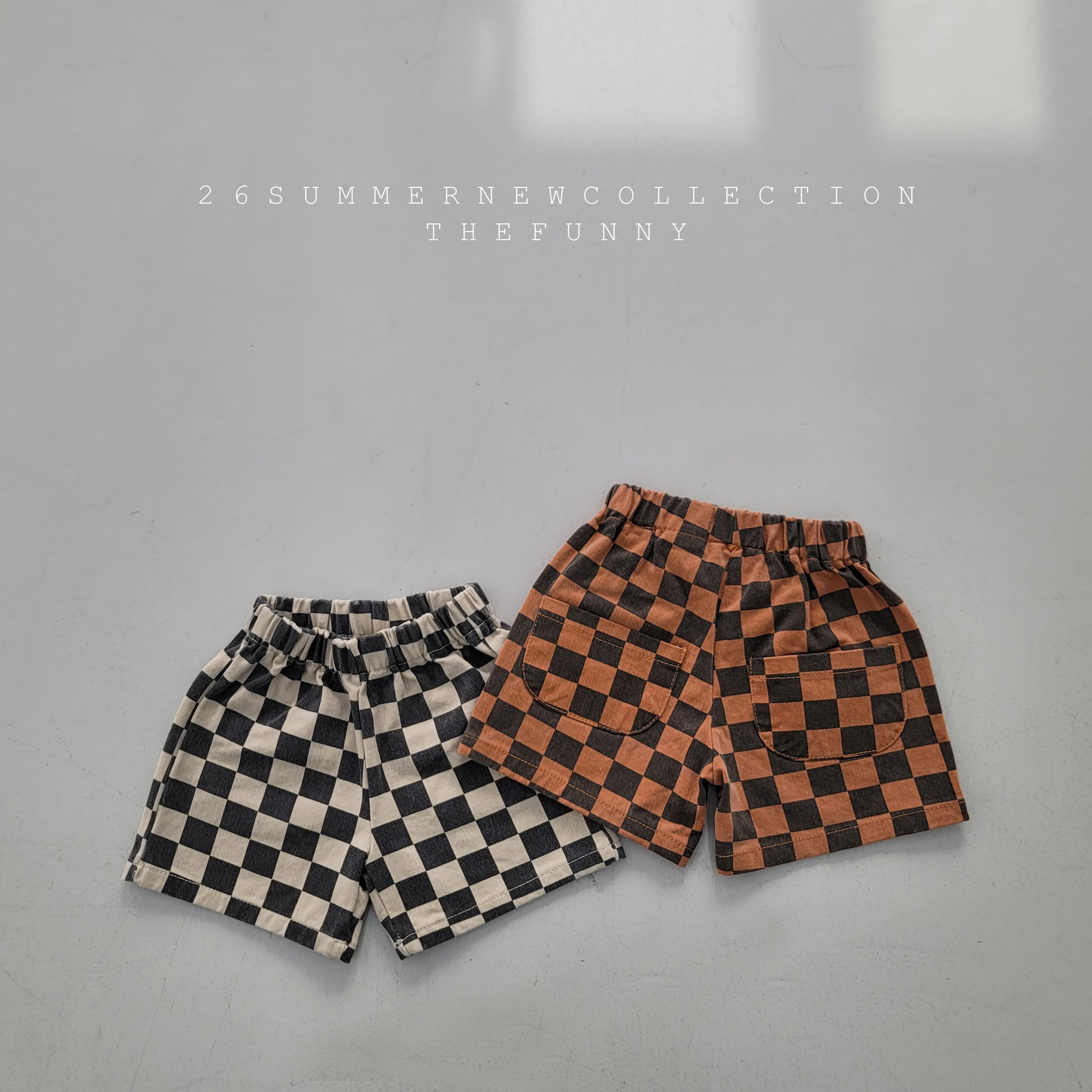042424格子短褲(兩色)