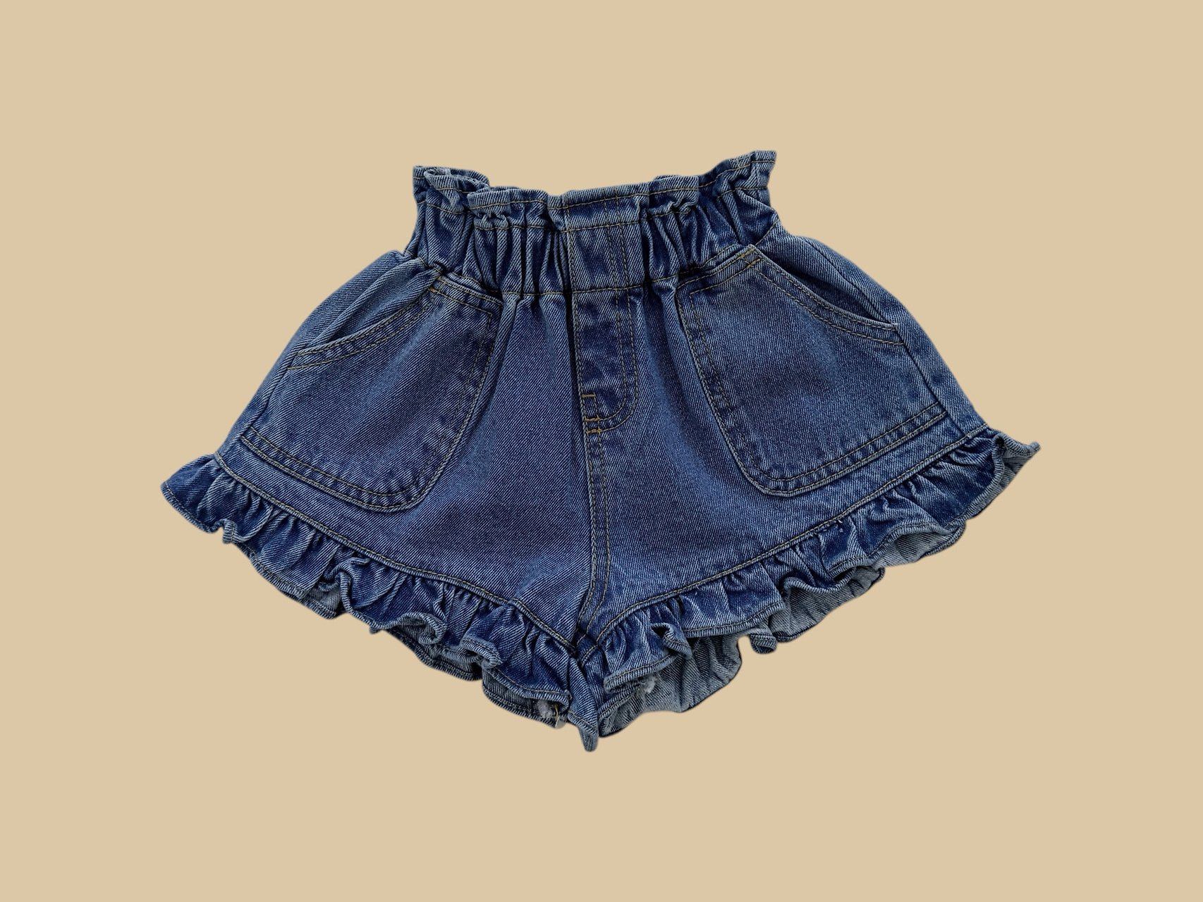 041026荷葉短褲(兩色)