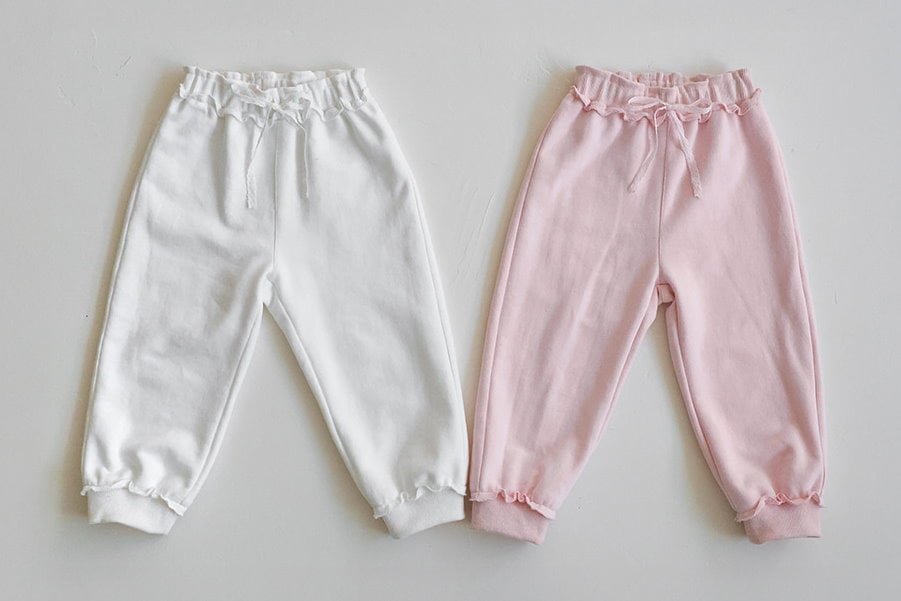 15512綁帶束口褲(兩色)