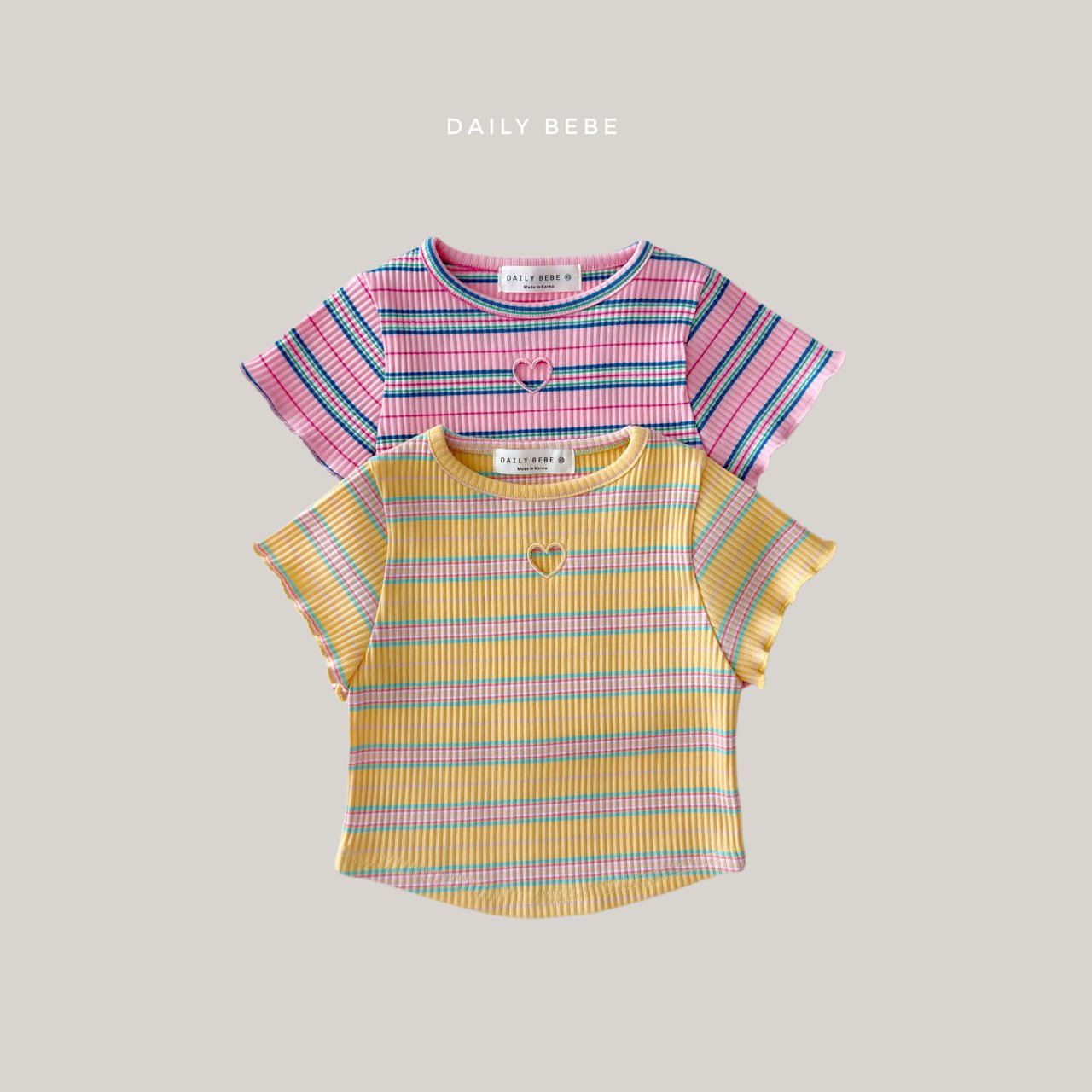 042511條紋愛心上衣(兩色)