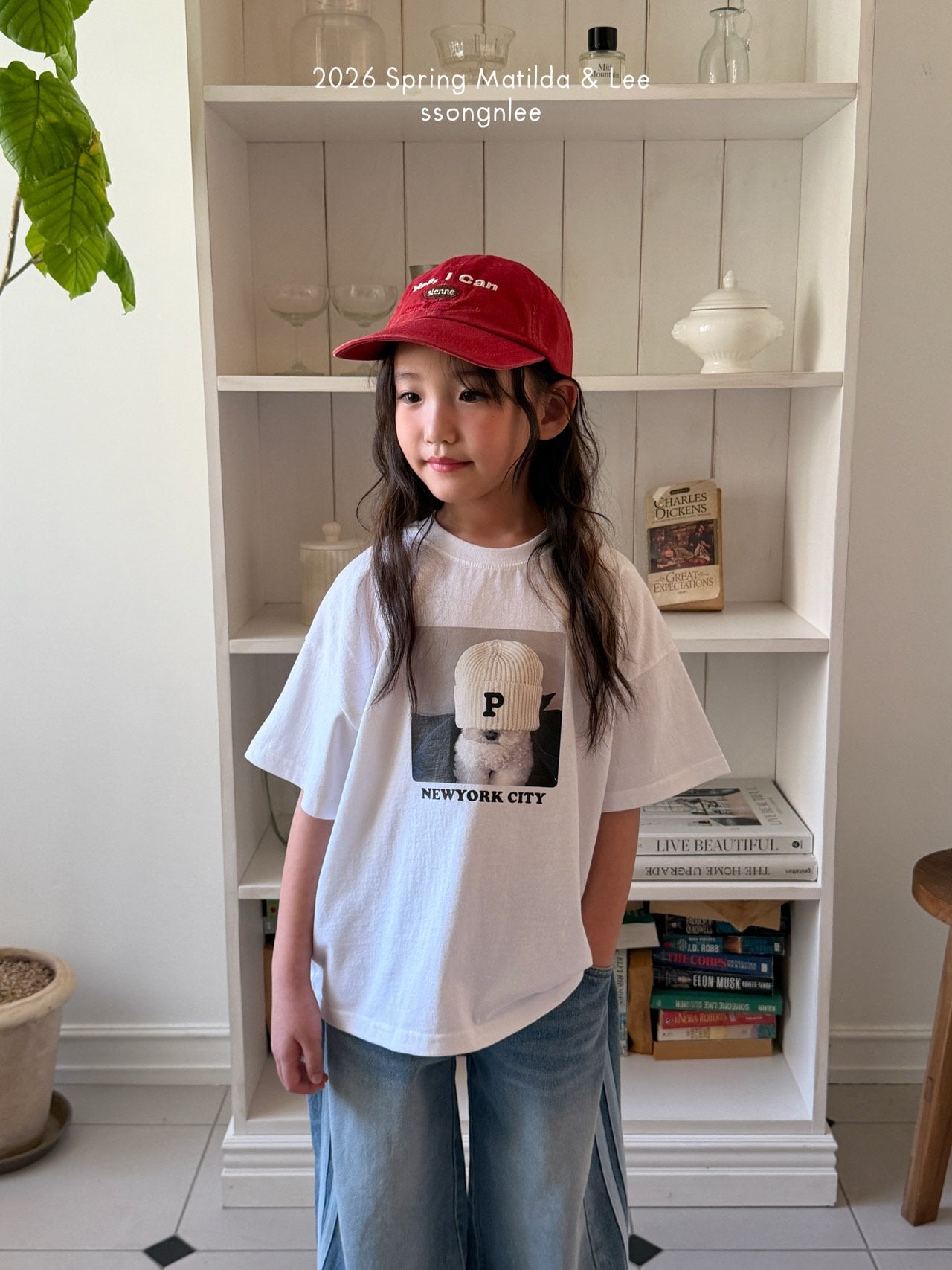 042855帽子比熊上衣(兩色)
