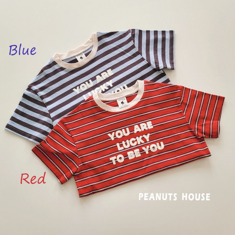 031836英文條紋上衣(兩色)