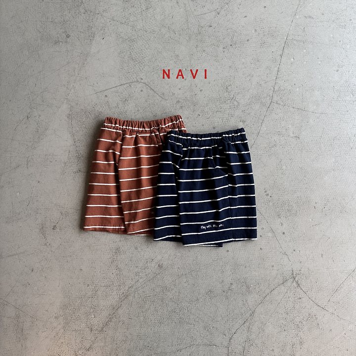 041542條紋短褲(兩色)