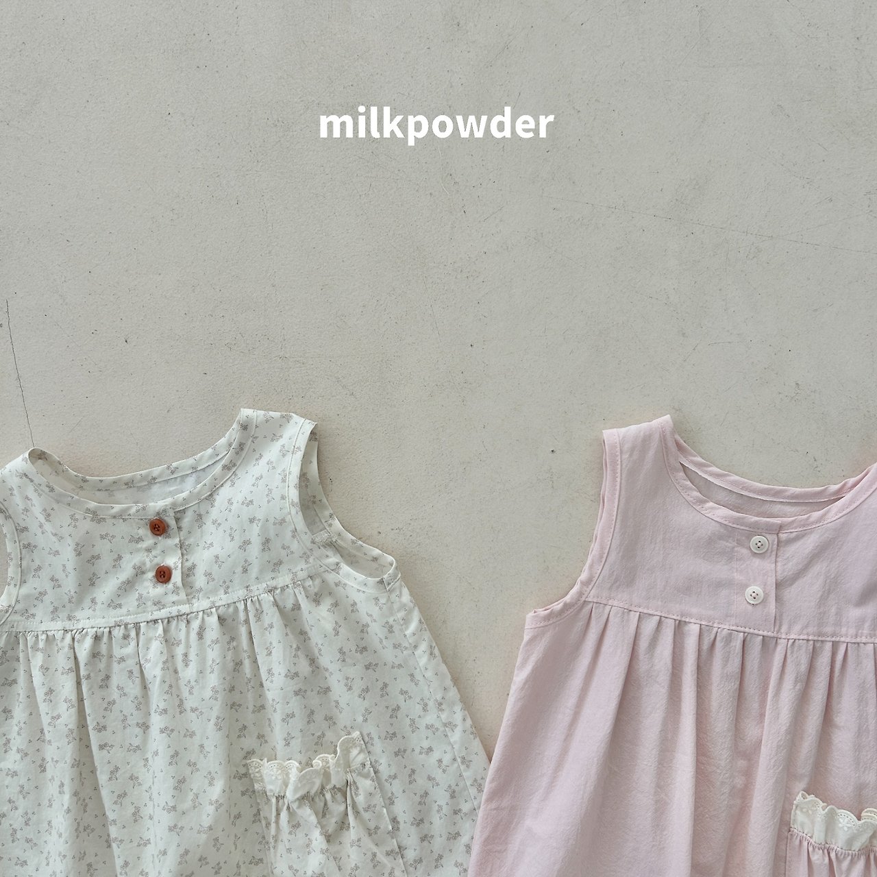 040911鄉村背心連身裙(兩色)