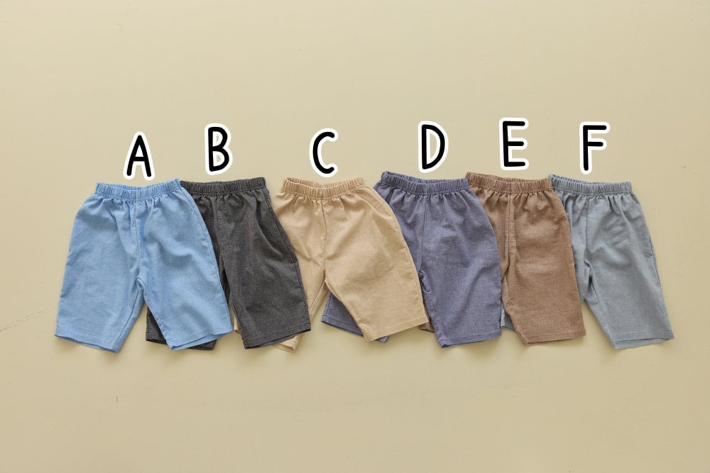 042340休閒短褲(六色)