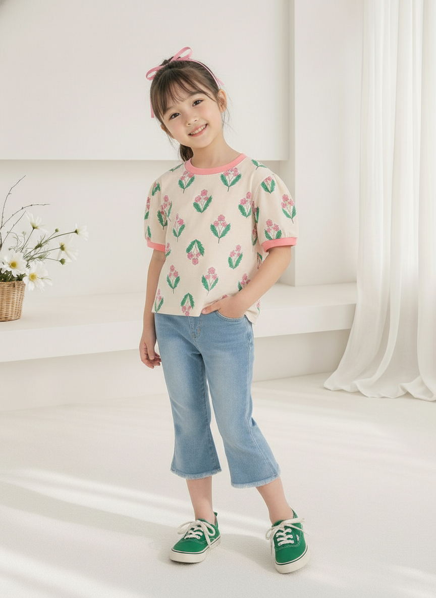 042306花上衣(兩色)