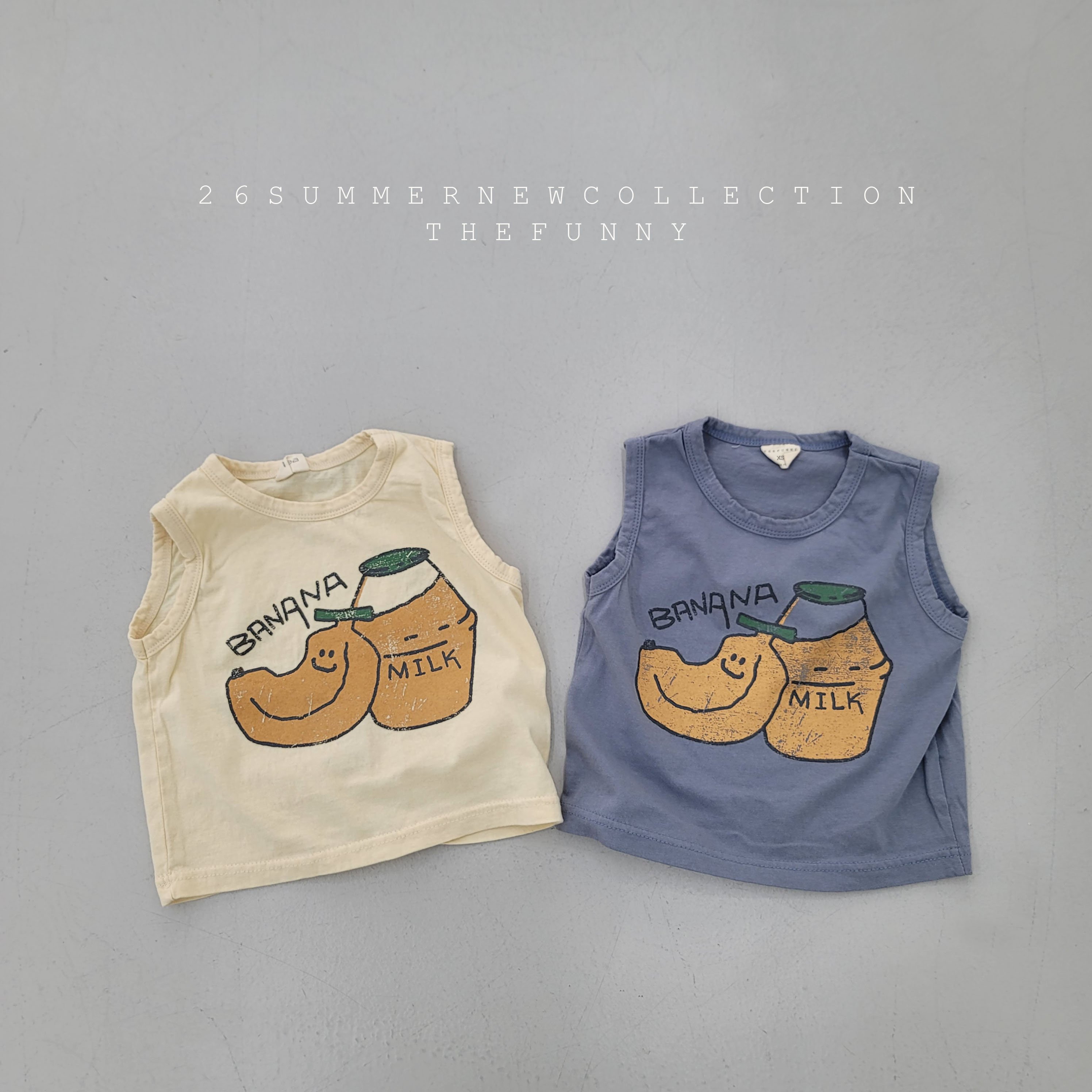 042302香蕉牛奶背心(兩色)