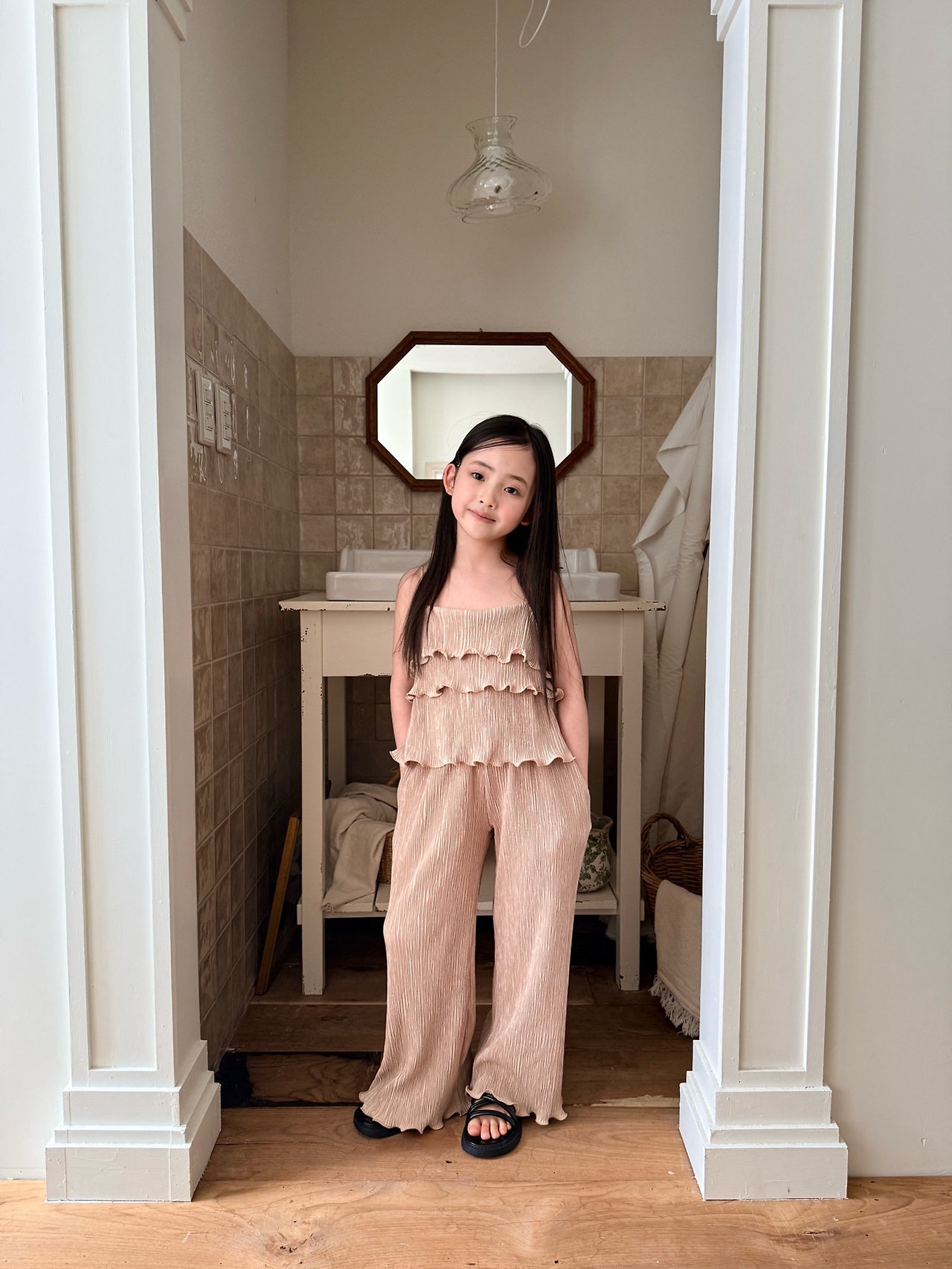 042163捲邊套裝(三色)