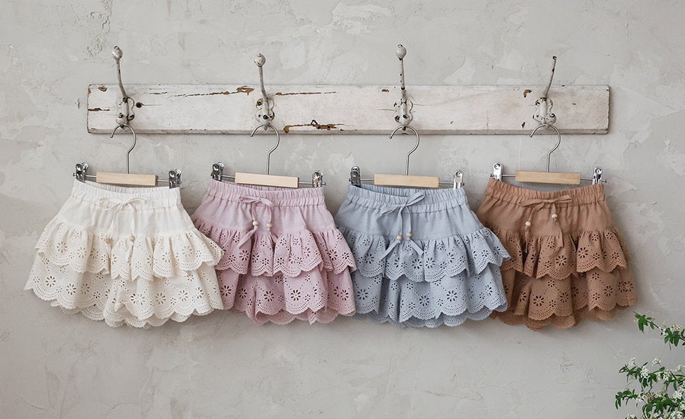 032320雕花短褲(四色)