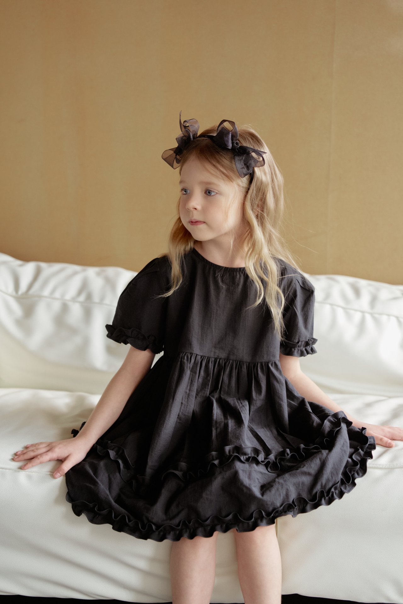 032719黑造型連身裙