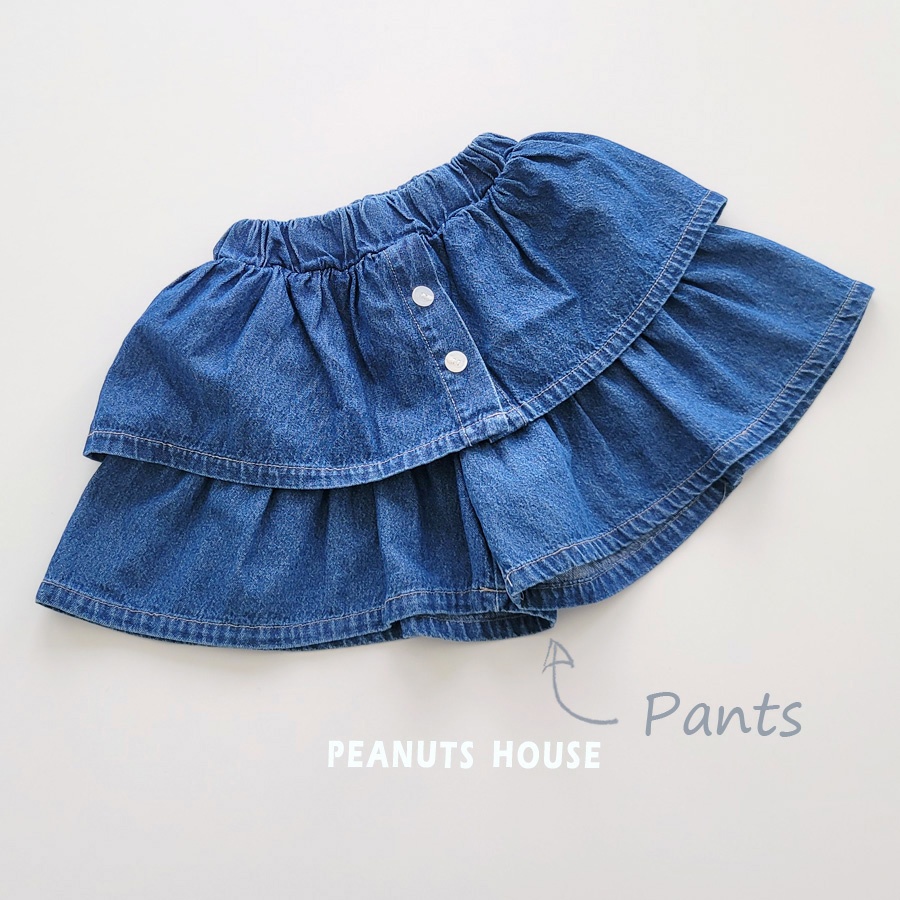 031806蛋糕牛仔褲裙(兩色)