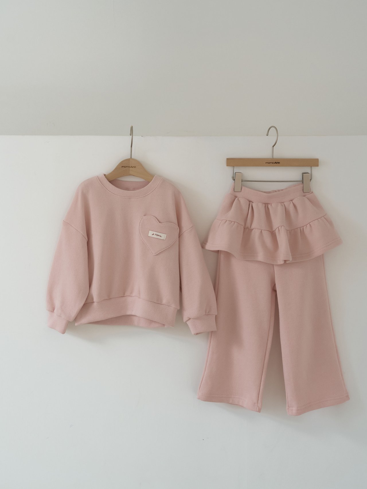 25411粉紅愛心口袋套裝